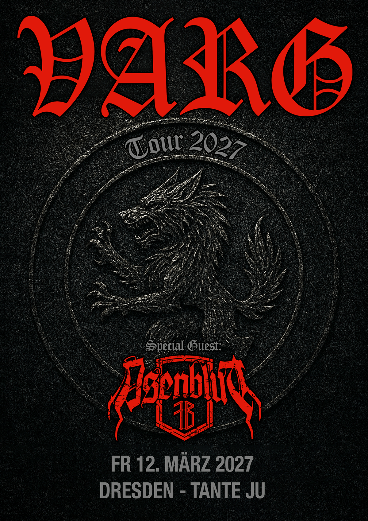 VARG Tour - Dresden 12.03.2027