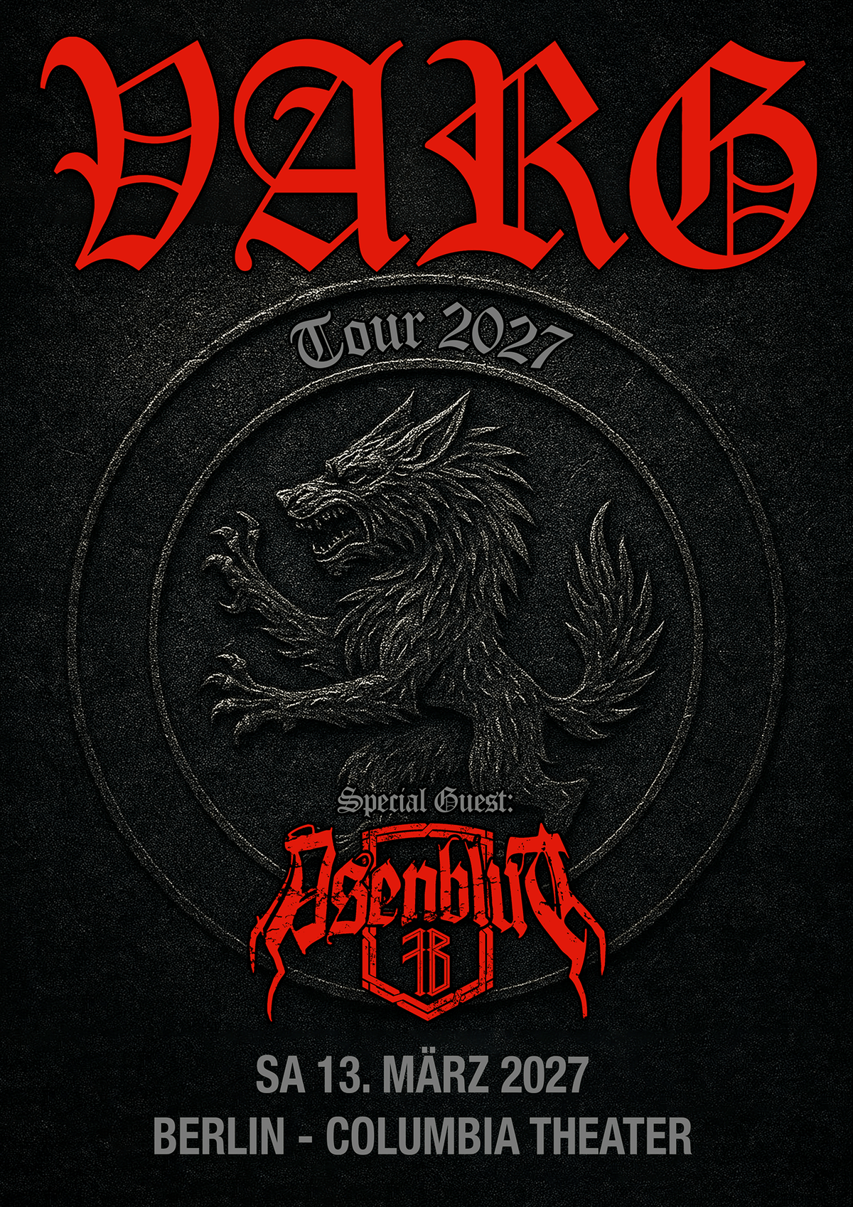 VARG Tour - Berlin 13.03.2027