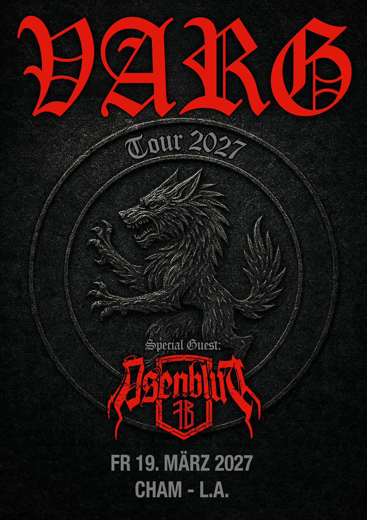 VARG Tour - Cham 19.03.2027