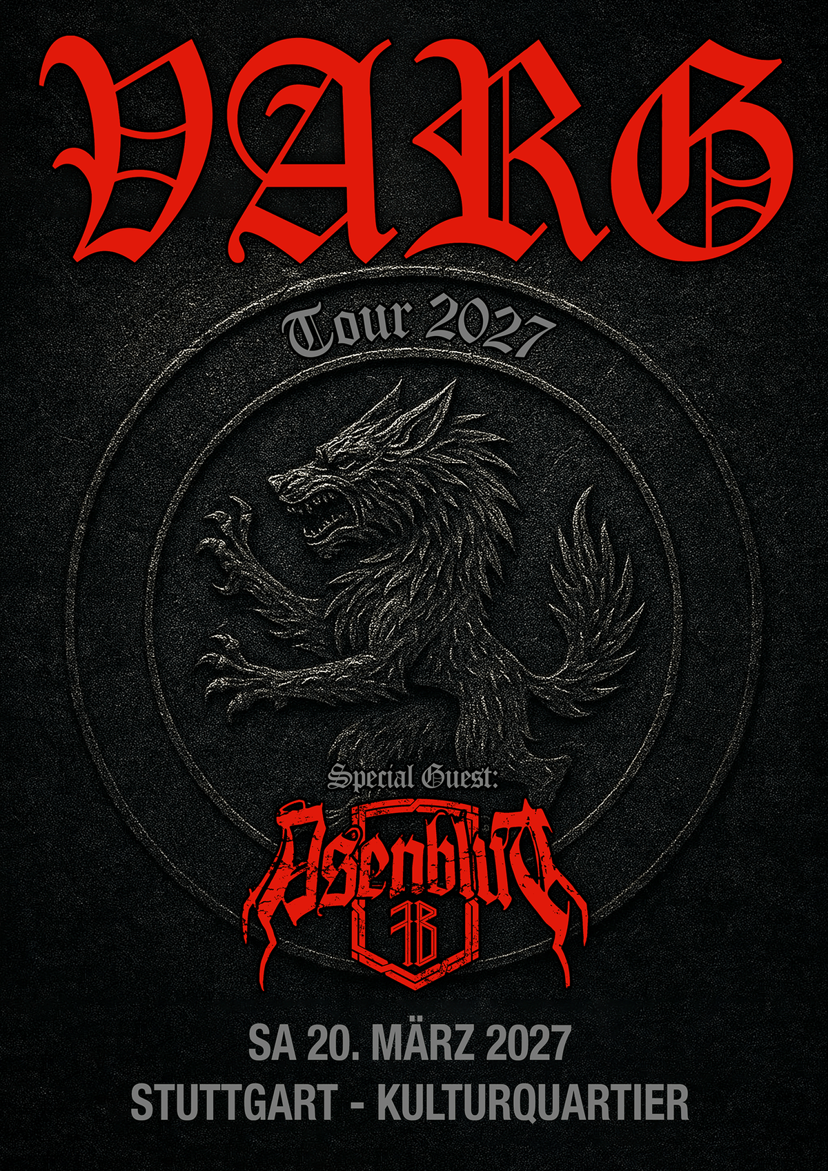 VARG Tour - Stuttgart 20.03.2027