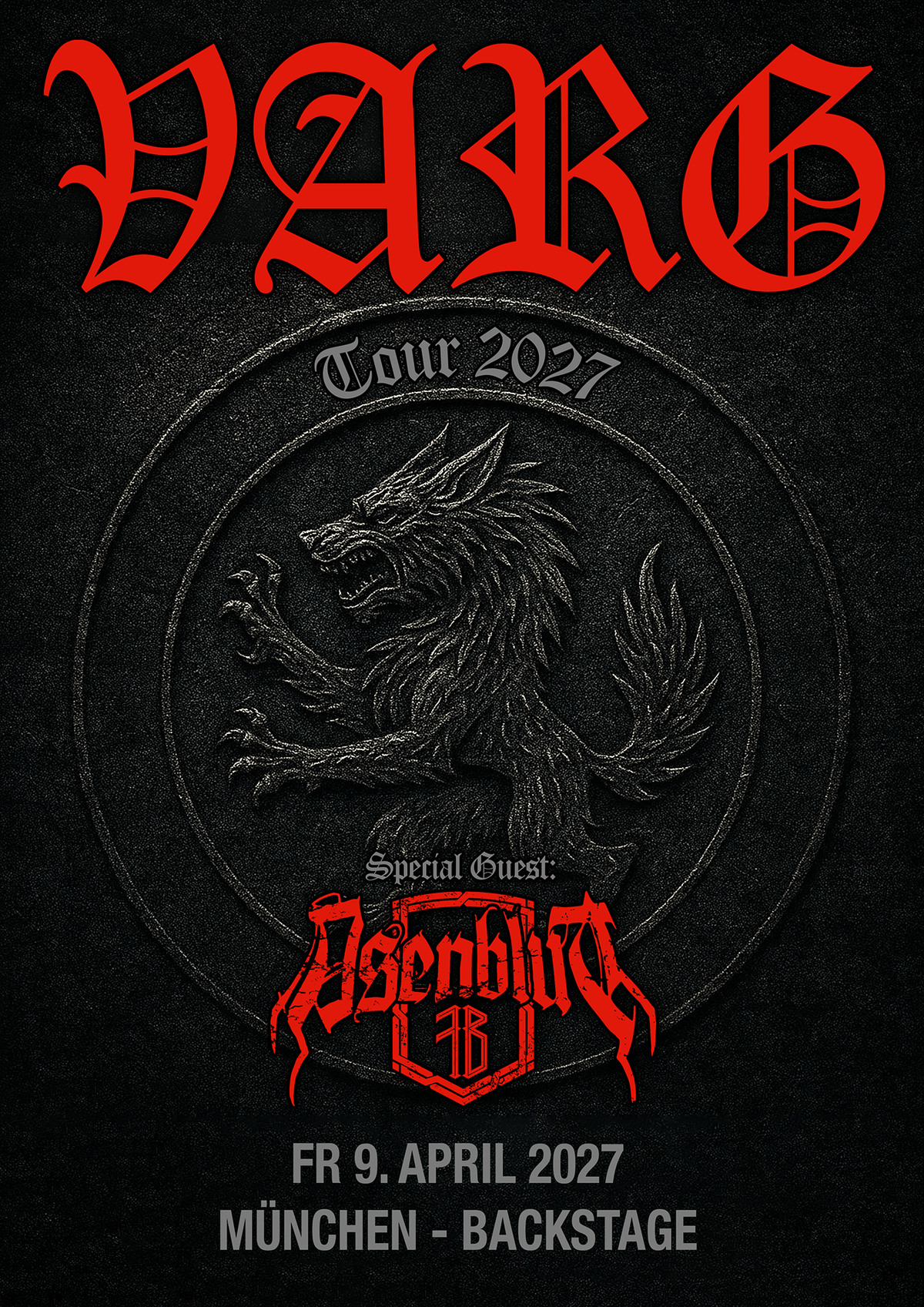 VARG Tour - München 09.04.2027