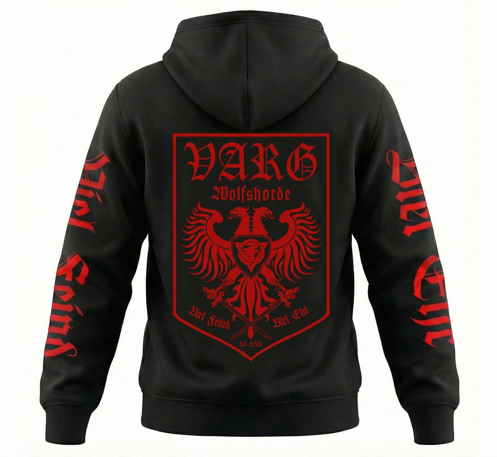 VARG - Wolfshorde Premium Zipper - Roter Stick (Limited Edition)