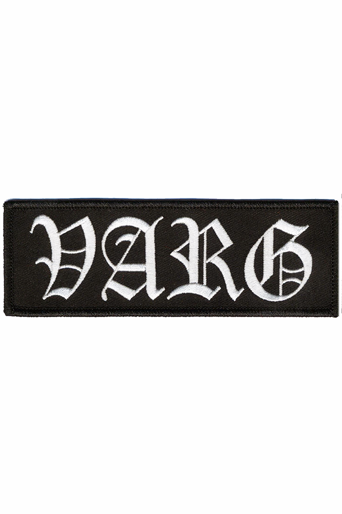 VARG Logo Patch - Schwarz/Weiß