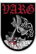 VARG – Morgenrot Backpatch (weißer Rand)