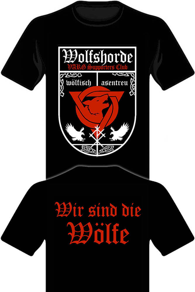 VARG "Wolfshorde Supporters Club" T-Shirt