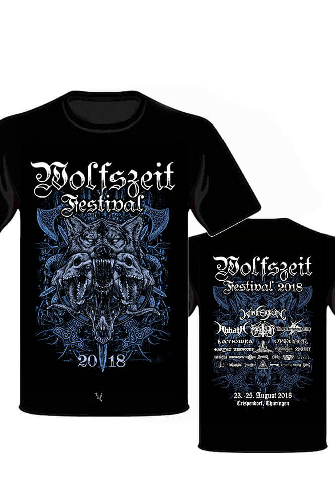 WZ 2018 - Wolfszeit Festival T-Shirt
