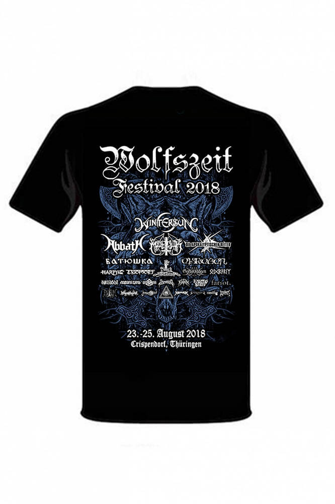 WZ 2018 - Wolfszeit Festival T-Shirt