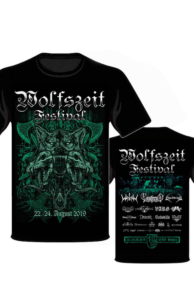 WZ 2019 - Wolfsschädel T-Shirt