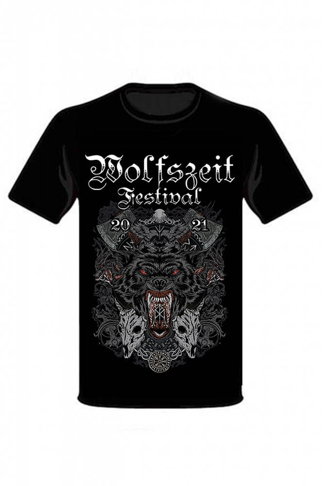 WZ 2021 - Grauer Wolf T-Shirt