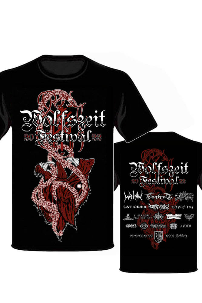 WZ 2022 - Roter Wolf T-Shirt