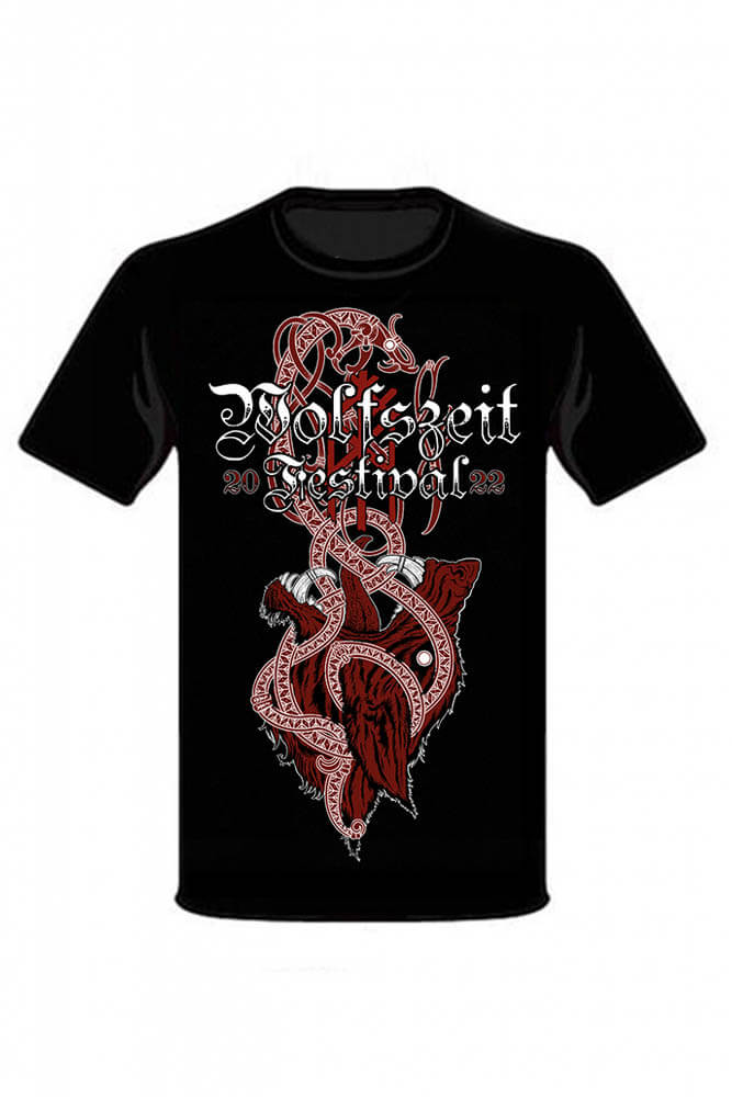 WZ 2022 - Roter Wolf T-Shirt