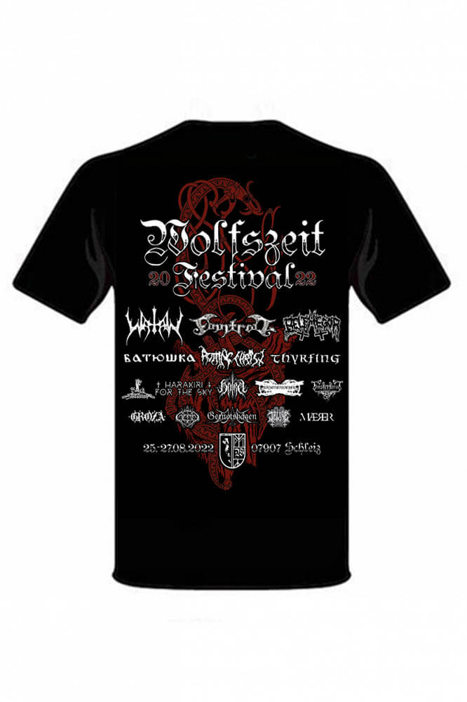 WZ 2022 - Roter Wolf T-Shirt