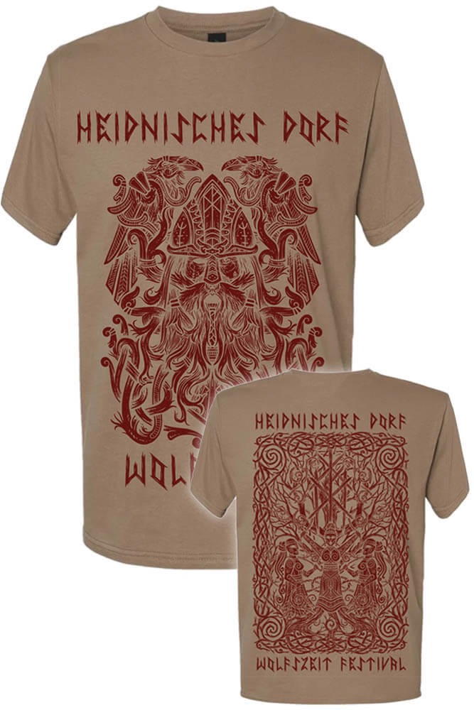 WZ - Heidnisches Dorf T-Shirt Beige