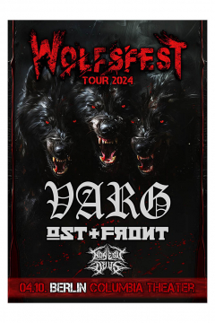 VARG - Wolfsfest Tour - Berlin 04.10.24 Ticket