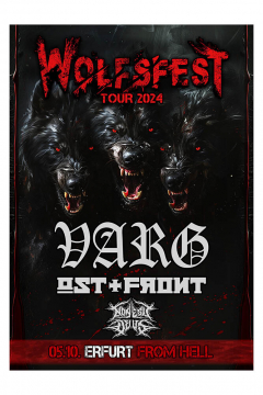 VARG - Wolfsfest Tour - Erfurt 05.10.24 Ticket