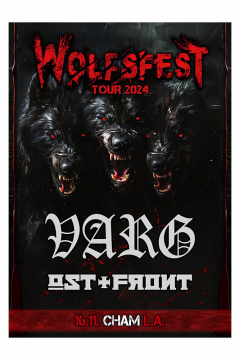 VARG - Wolfsfest Tour - Cham 16.11.24 Ticket